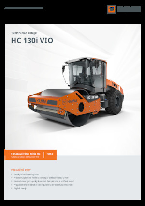 Egyhengeres hengerek Hamm HC 130i VIO