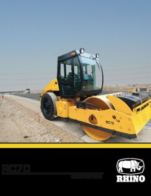 Egyhengeres hengerek RHINO RC70