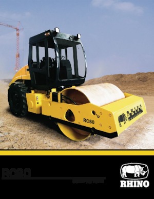 Egyhengeres hengerek RHINO RC80