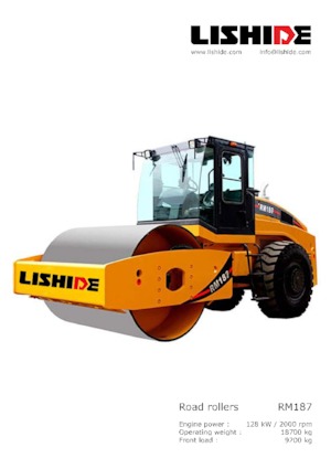 Egyhengeres hengerek Lishide RM187