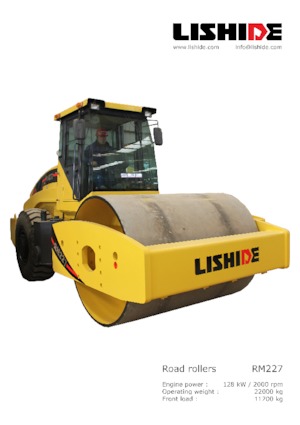 Egyhengeres hengerek Lishide RM227