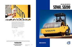 Egyhengeres hengerek Volvo SD200DX