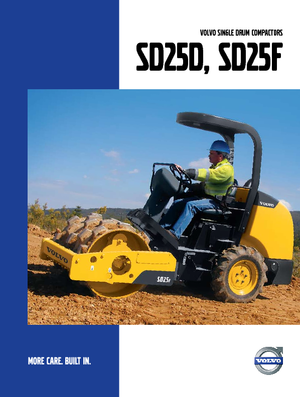 Egyhengeres hengerek Volvo SD25D