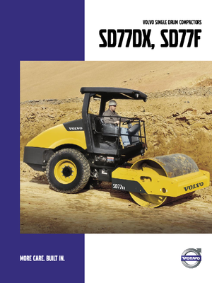 Egyhengeres hengerek Volvo SD77DX
