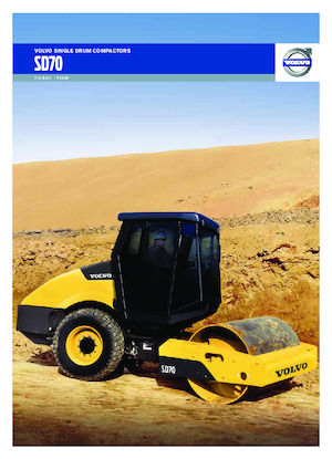 Egyhengeres hengerek Volvo SD70