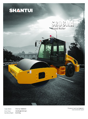Egyhengeres hengerek Shantui SR08MA 
