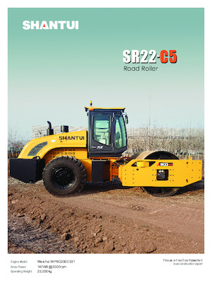 Egyhengeres hengerek Shantui SR22-C5