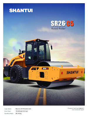 Egyhengeres hengerek Shantui SR26-C5