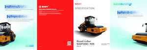 Egyhengeres hengerek Sany SSR120C-10S 