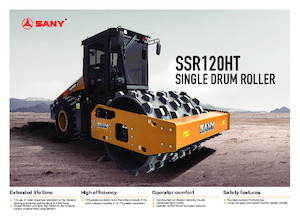 Egyhengeres hengerek Sany SSR120HT