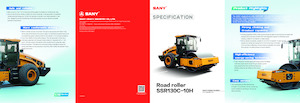 Egyhengeres hengerek Sany SSR130C-10H