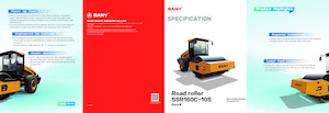 Egyhengeres hengerek Sany SSR160C-10S