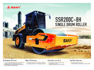 Egyhengeres hengerek Sany SSR200C-8H 