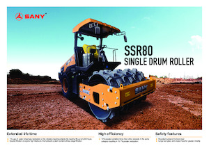 Egyhengeres hengerek Sany SSR80 