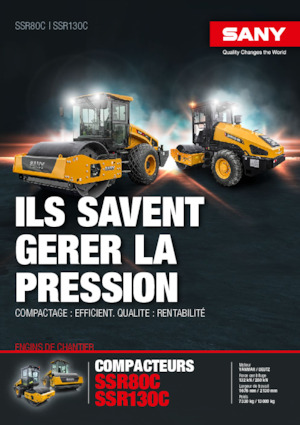 Egyhengeres hengerek Sany SSR80C