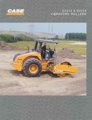 Egyhengeres hengerek Case SV216