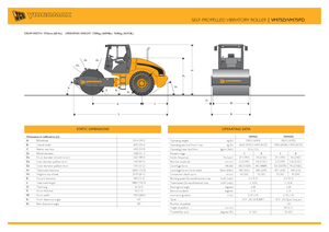 Egyhengeres hengerek JCB-Vibromax VM 75 D