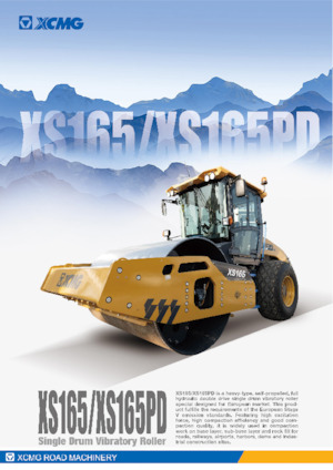 Egyhengeres hengerek XCMG XS165PD