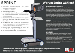 Gumikerekes vertikális emelésű munkaállványok Bravi Sprint