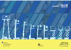 Lánctalpas ollós személyemelők AHI UBT15