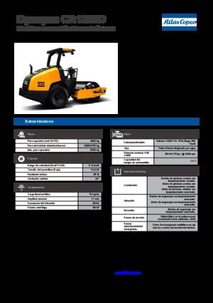 Egyhengeres hengerek Dynapac CA 1300 D