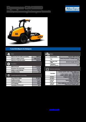 Egyhengeres hengerek Dynapac CA 1300 D