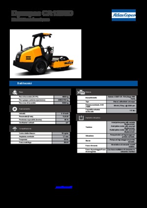 Egyhengeres hengerek Dynapac CA 1300 D