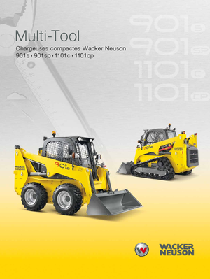 Csúszókormányzású rakodók Wacker Neuson 1101 c
