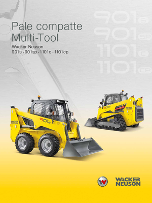 Csúszókormányzású rakodók Wacker Neuson 1101 c