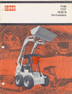 Csúszókormányzású rakodók Case 1530B 