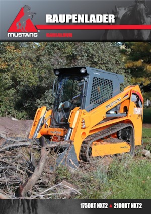 Csúszókormányzású rakodók Mustang 1750 RT