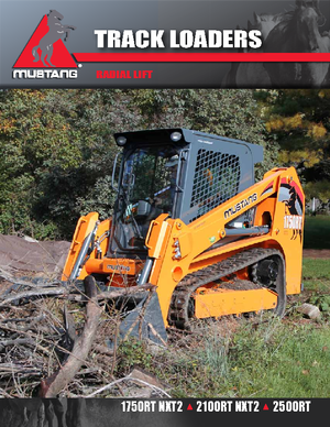 Csúszókormányzású rakodók Mustang 1750 RT