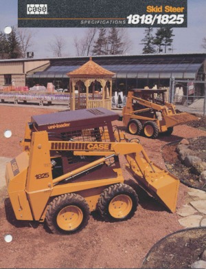 Csúszókormányzású rakodók Case 1825 