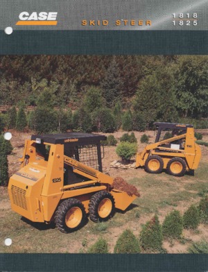 Csúszókormányzású rakodók Case 1825 