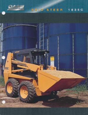 Csúszókormányzású rakodók Case 1835C 