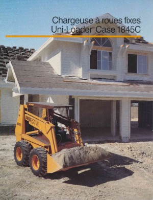 Csúszókormányzású rakodók Case 1845C 