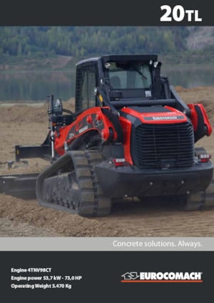 Csúszókormányzású rakodók Eurocomach 20 TL