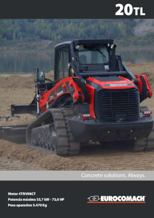 Csúszókormányzású rakodók Eurocomach 20 TL