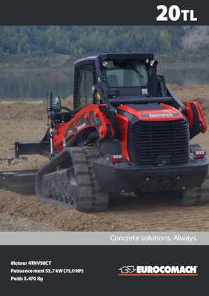Csúszókormányzású rakodók Eurocomach 20 TL
