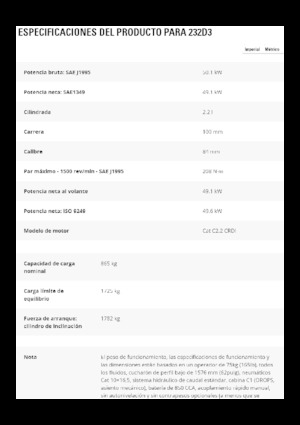 Csúszókormányzású rakodók Caterpillar 232D3