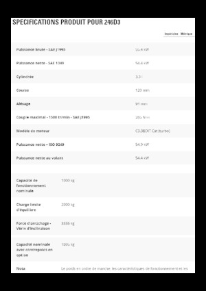 Csúszókormányzású rakodók Caterpillar 246D3