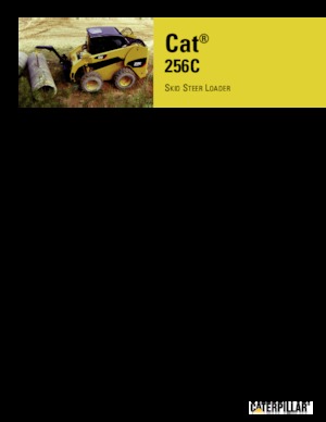 Csúszókormányzású rakodók Caterpillar 256C