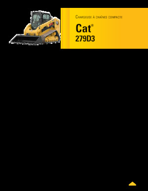 Csúszókormányzású rakodók Caterpillar 279D Serie 3 Deltalader