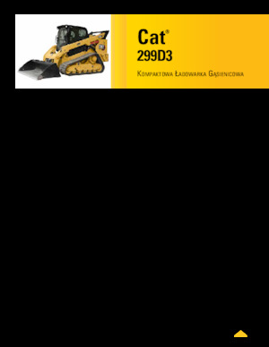 Csúszókormányzású rakodók Caterpillar 299D Serie 3 Deltalader