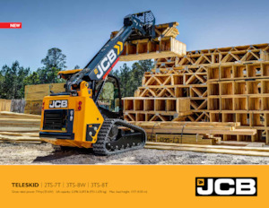 Csúszókormányzású rakodók JCB 2TS-7T