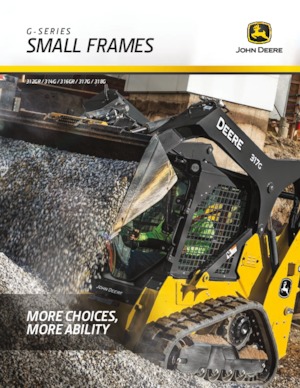 Csúszókormányzású rakodók John Deere Construction 316GR