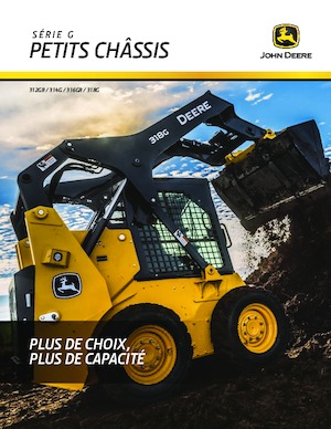 Csúszókormányzású rakodók John Deere Construction 316GR