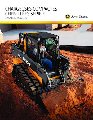 Csúszókormányzású rakodók John Deere Construction 329E