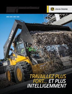 Csúszókormányzású rakodók John Deere Construction 330G