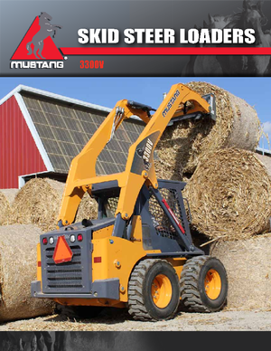 Csúszókormányzású rakodók Mustang 3300 V